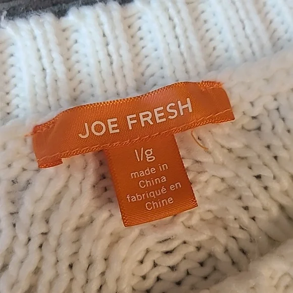 Joe Fresh Cable Knit Sweater - Picture 7 of 10